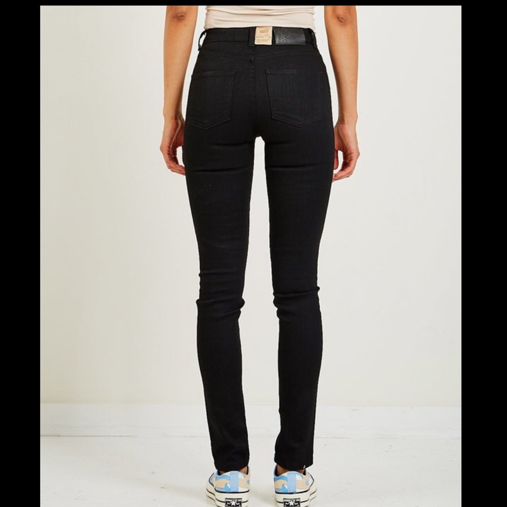 Naked & Famous High Skinny Black Superstretch